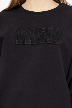 Red valentino leather Cotton sweatshirt