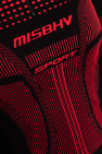 MISBHV RED ‘Sport Active Classic’ top with mock neck