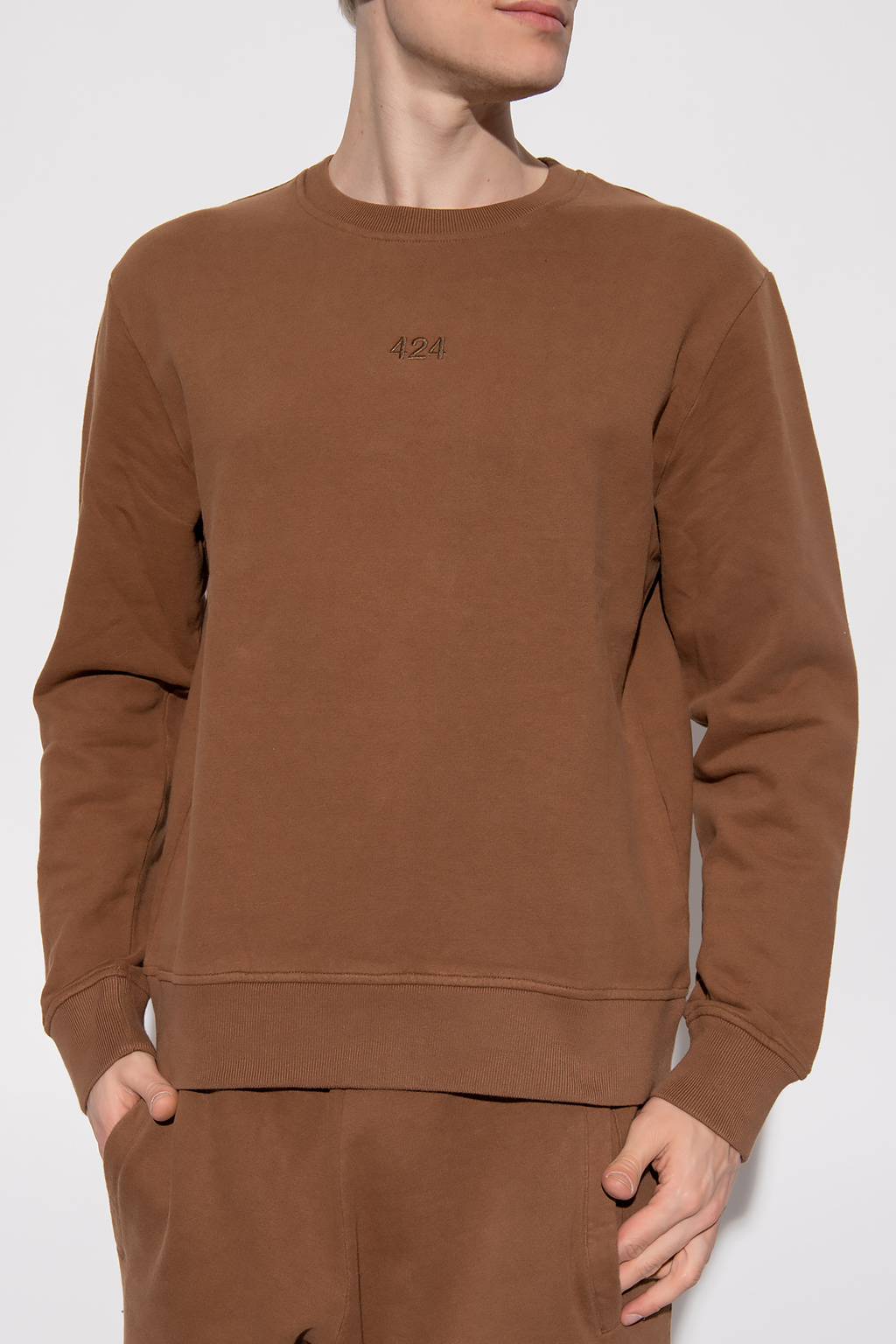 424 Logo-embroidered sweatshirt