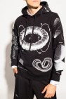 MSFTSrep BLACK Printed hoodie
