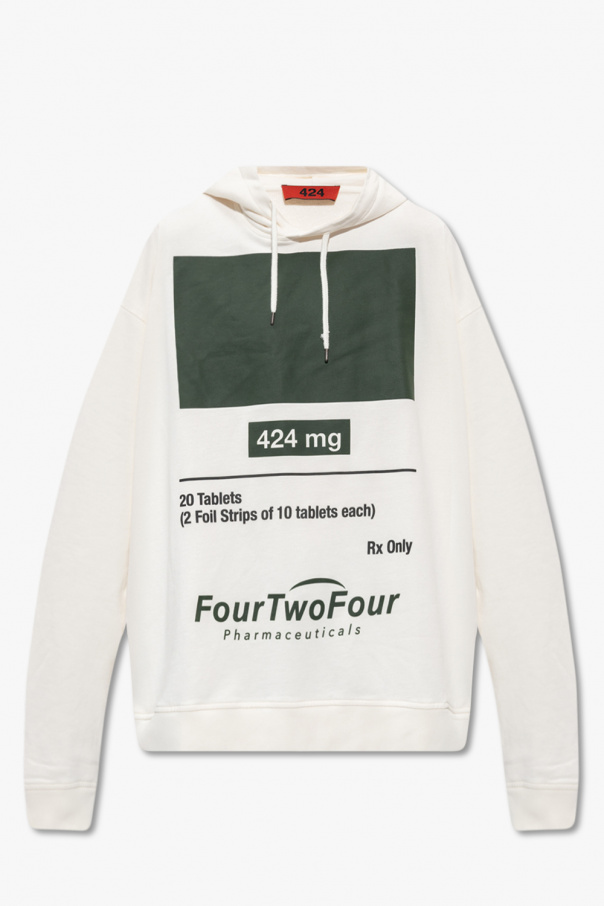 424 Printed hoodie