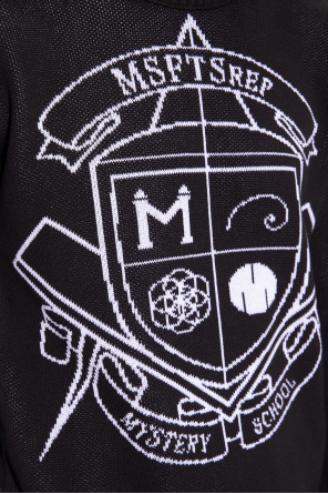 MSFTSrep TEEN logo baroque print T-shirt