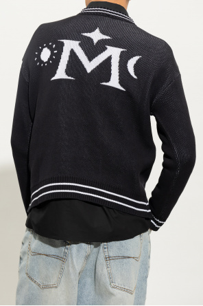 MSFTSrep knit quilted pull over hoodie