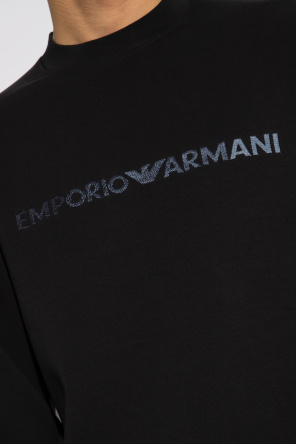 Emporio Armani Bluza z wyszytym logo