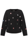 Emporio Armani Embellished sweatshirt