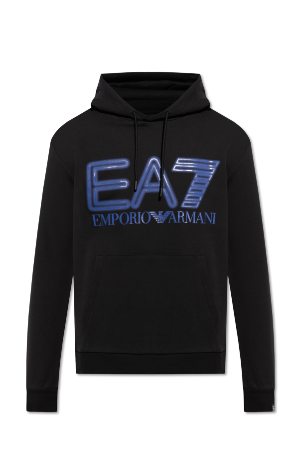 EA7 Emporio Armani Emporio Armani Kids notched-lapels single-breasted blazer Blau