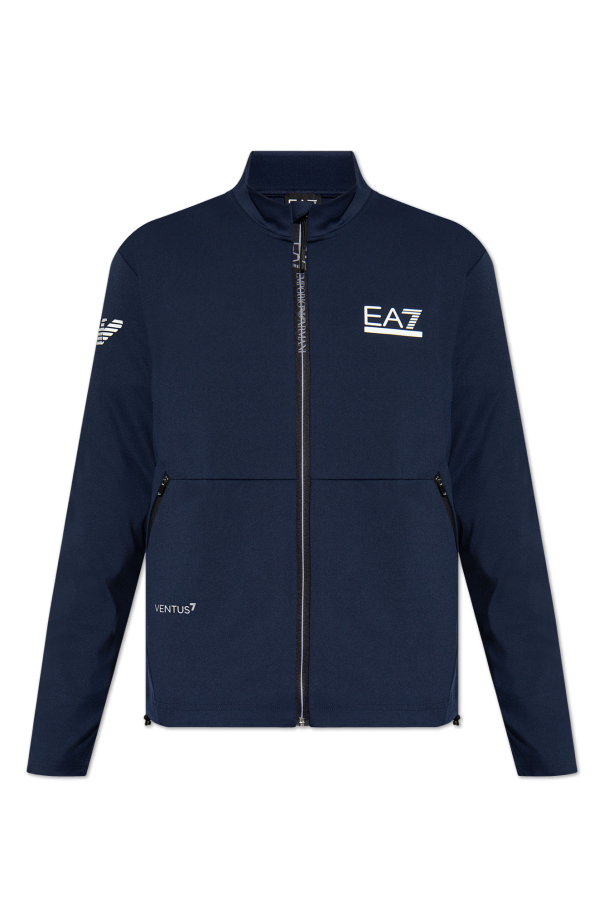 EA7 Emporio Armani Sweatshirt with standing collar
