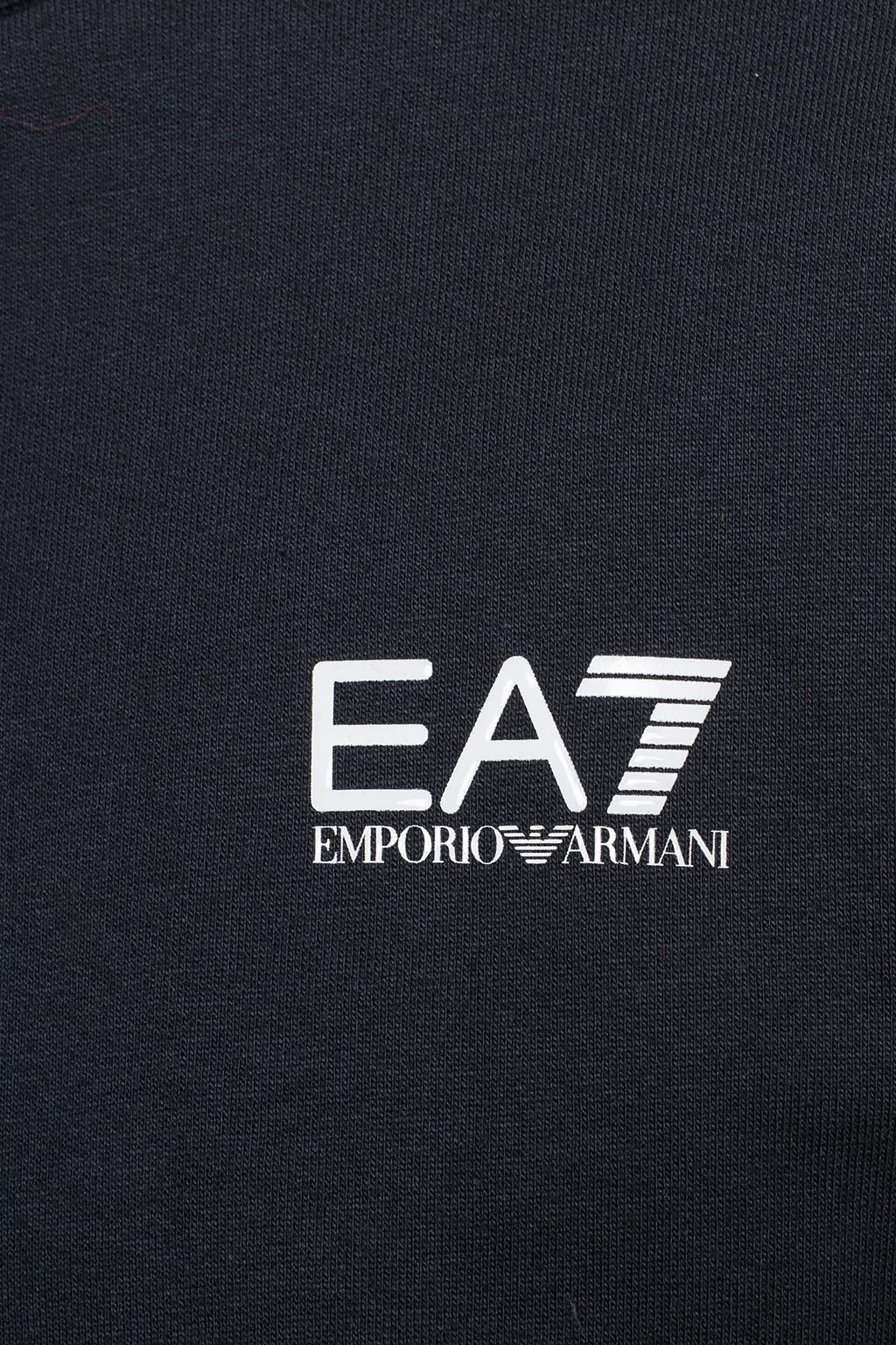 Logo-printed sweatshirt EA7 Emporio Armani - Vitkac TW
