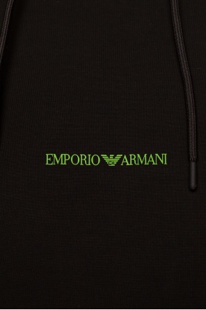 Ea7 Emporio Armani logo-patch panelled jacket - Green