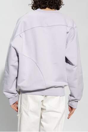 Vivienne Westwood Intarsien-Pullover mit Reißverschluss Weiß