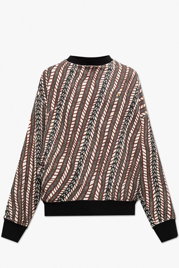 Vivienne Westwood Patterned Vertic sweatshirt in organic cotton