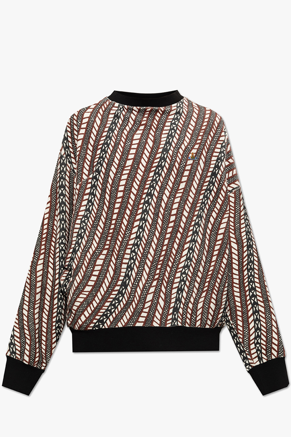 Vivienne Westwood Patterned Vertic sweatshirt in organic cotton