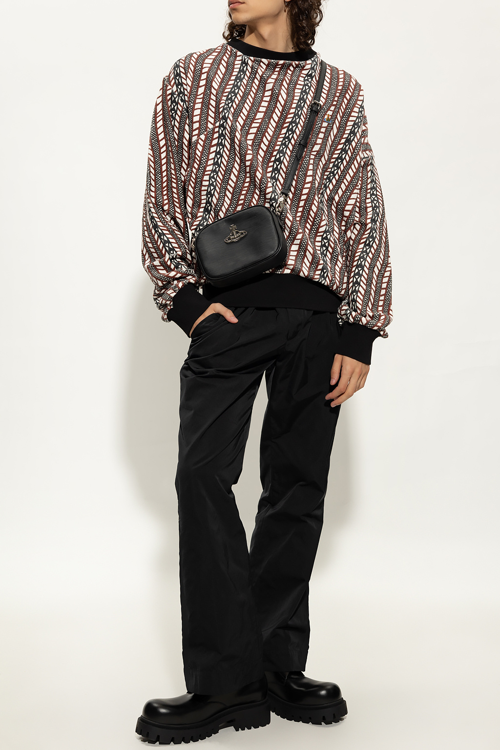 Vivienne Westwood Patterned Vertic sweatshirt in organic cotton