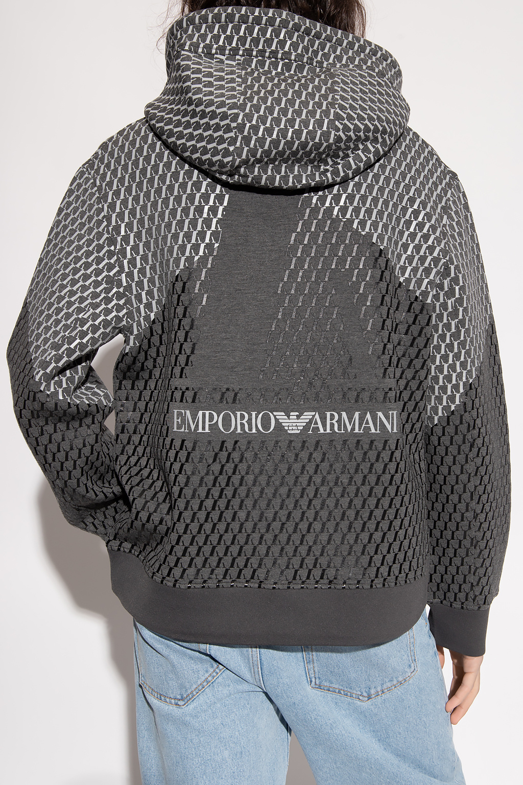 Emporio armani Dresses Patterned hoodie