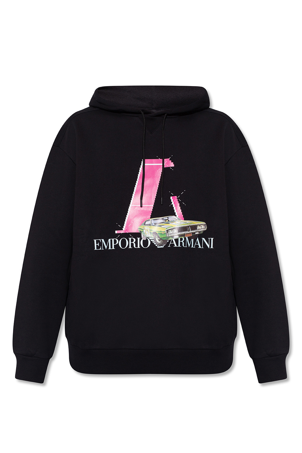 Emporio Armani Hoodie ‘Racing’ collection