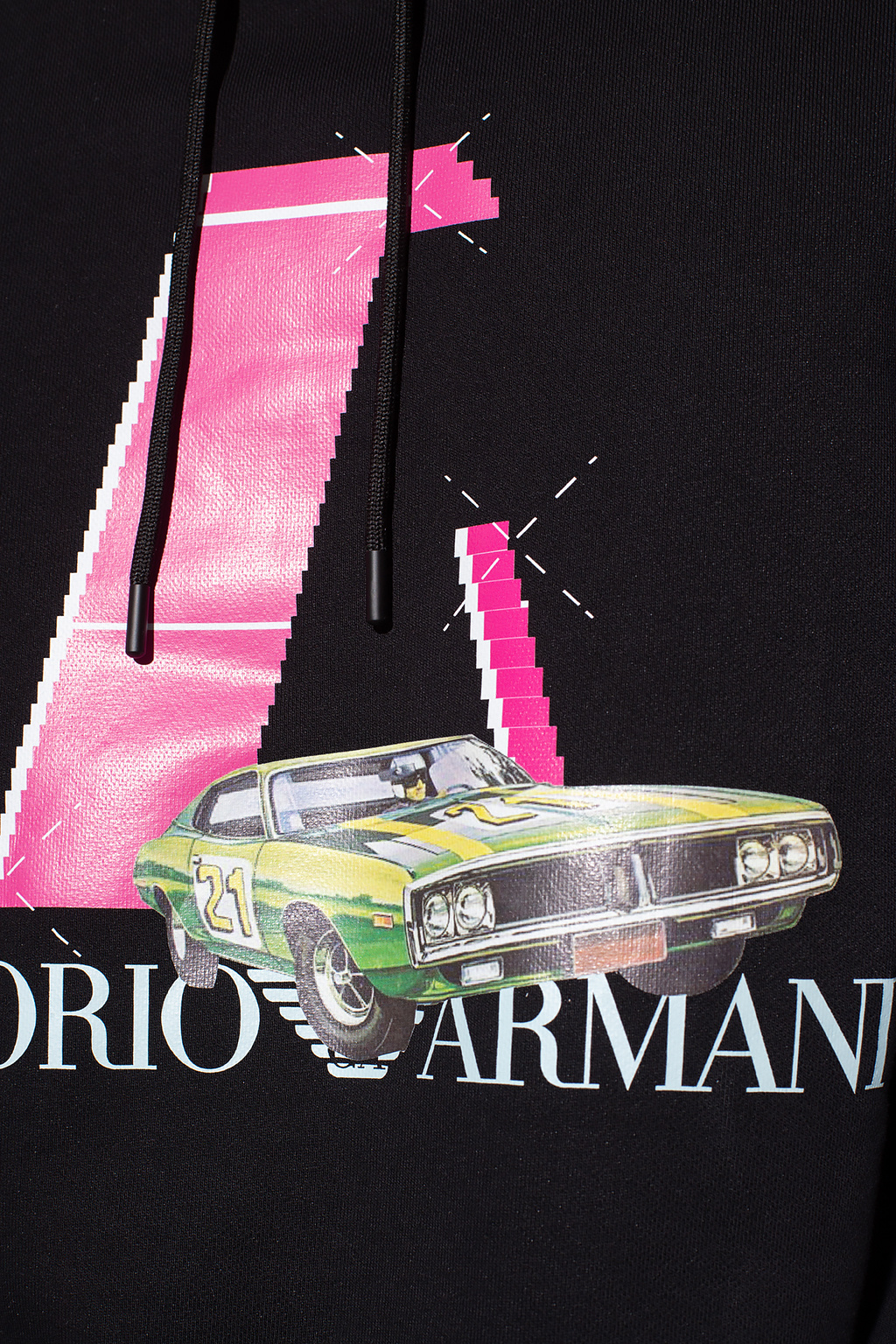 Emporio Armani Hoodie ‘Racing’ collection