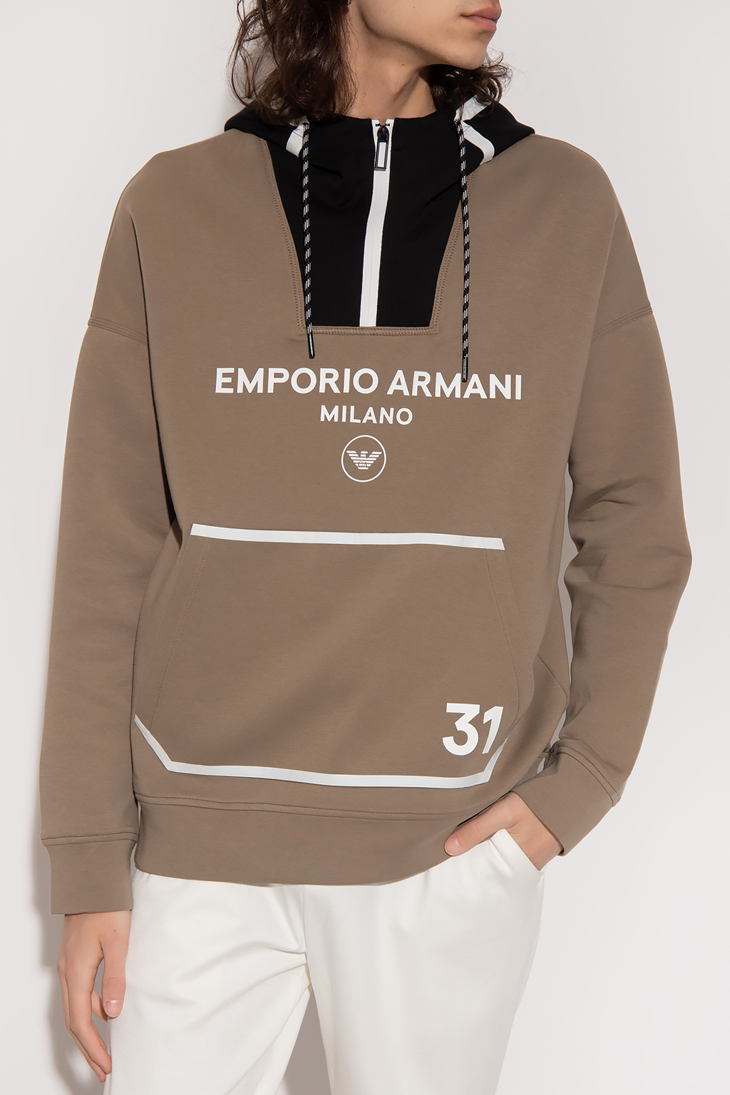 Emporio Armani Printed hoodie