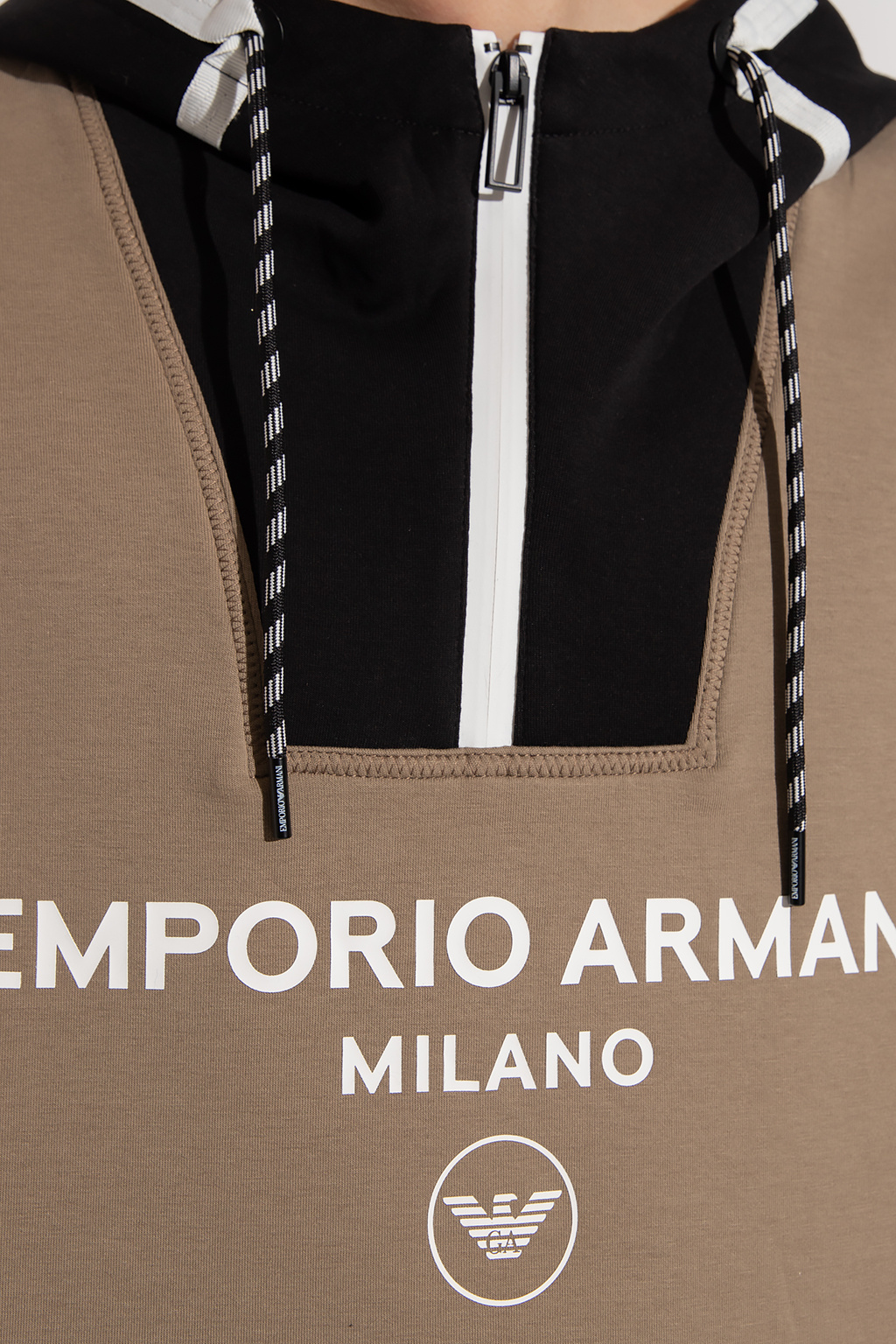 Emporio Armani Printed hoodie