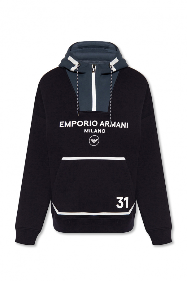 Emporio Armani Printed hoodie