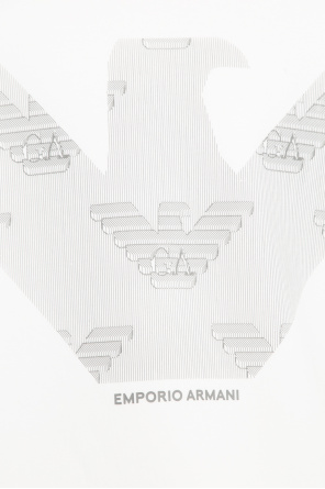 Emporio Armani yh15a Emporio Armani yh15a diagonal-stripe shirt