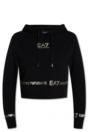 emporio armani hoodie mit logo print item