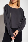 EA7 Emporio armani Nero Oversize sweatshirt