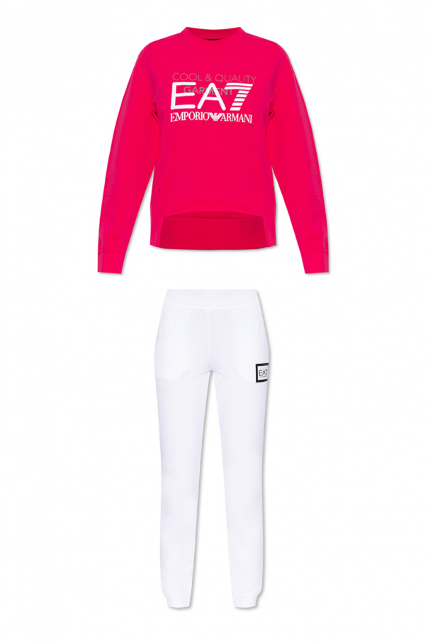 Emporio Armani Kids TEEN crew neck jumper Sweatshirt & sweatpants set