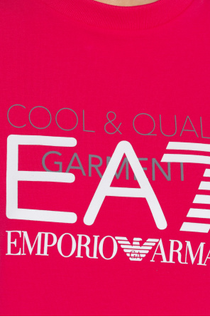 EA7 Emporio Armani Emporio Armani Kids watercolour-print T-shirt