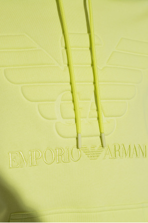 Emporio Armani Emporio Armani lace-up leather derby shoes