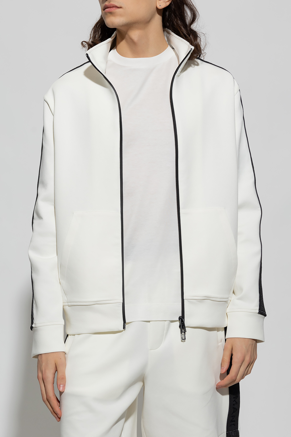 Emporio Armani Sweatshirt with standing collar