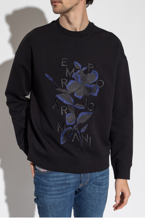 Emporio Armani Sweatshirt with floral motif