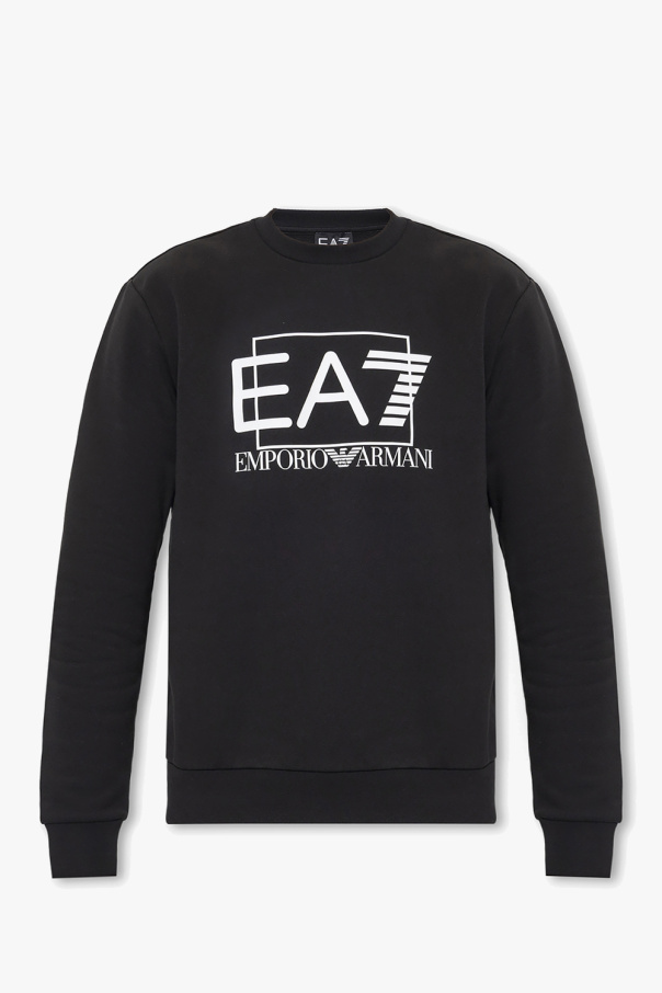 emporio armani cartoon patch t shirt item Sweatshirt with logo