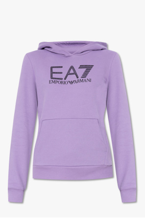 Hoodie with logo od EA7 Emporio Armani