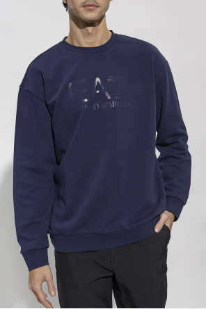 EA7 Emporio Armani hooded Sweatshirt with logo