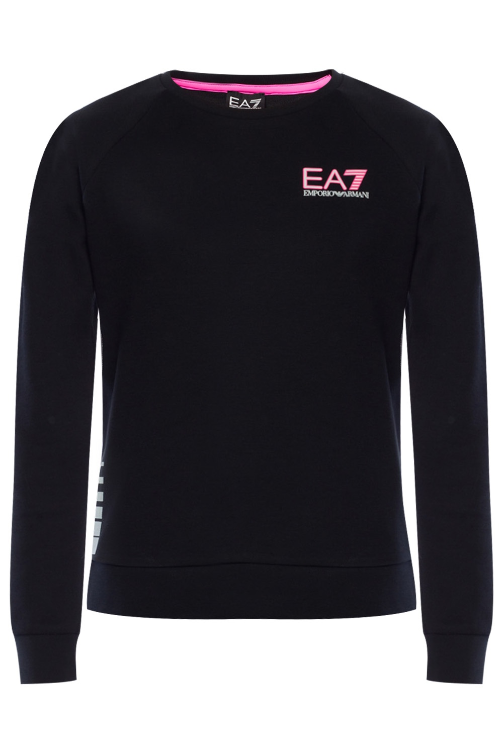 ea7 emporio armani logo hoodie black