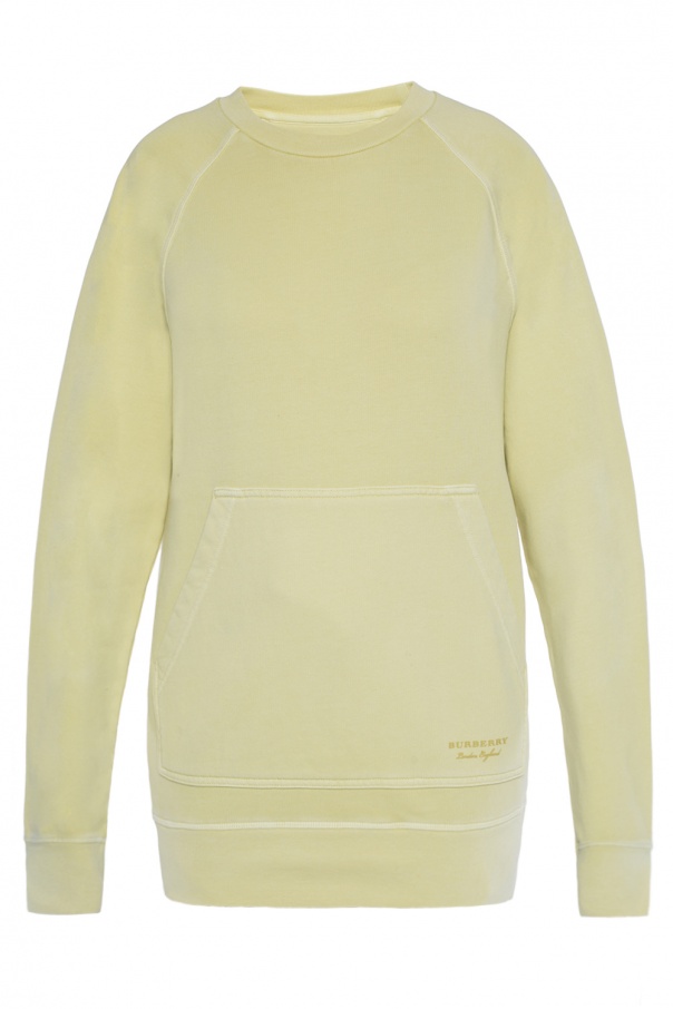 burberry sweater yellow