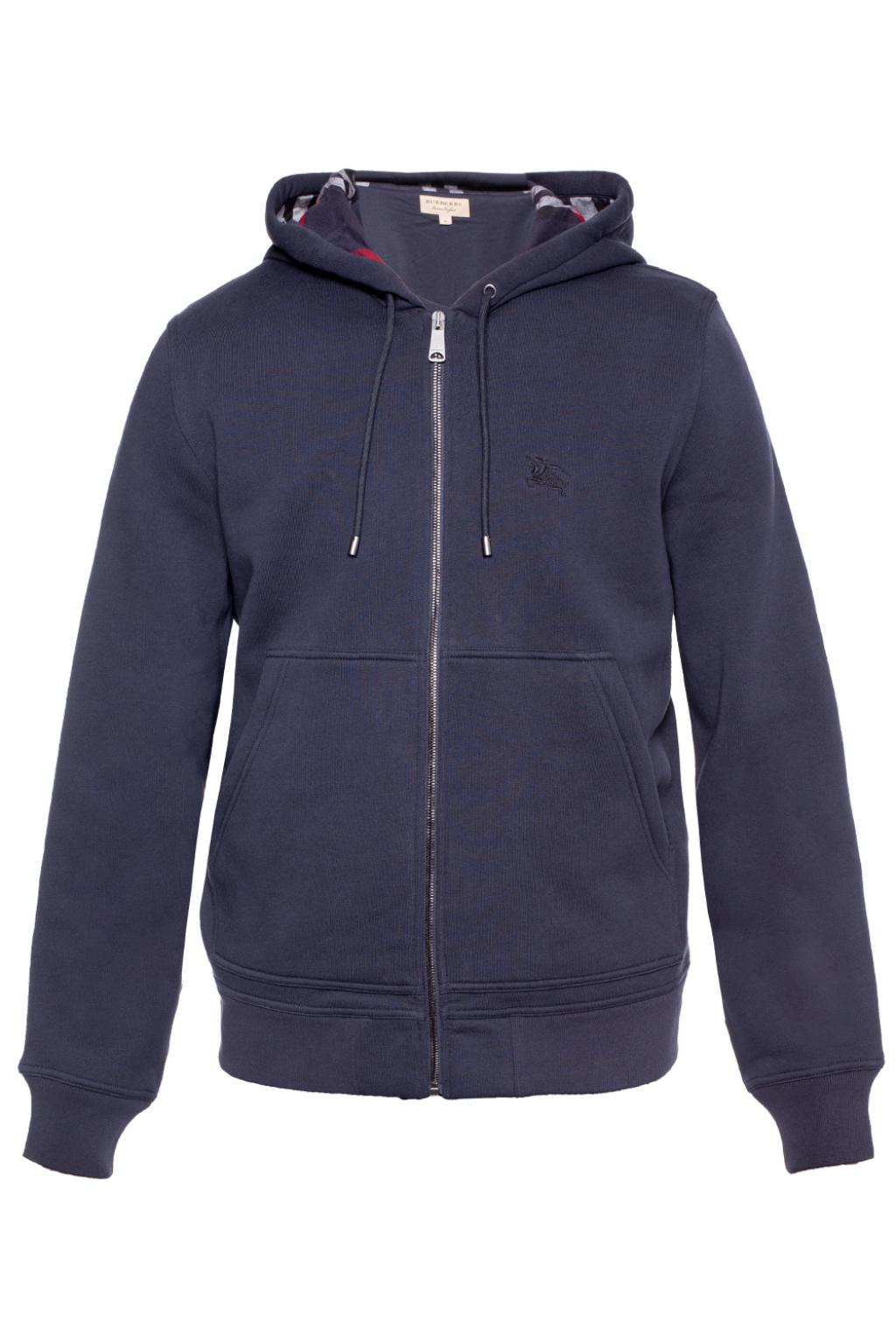 burberry navy hoodie