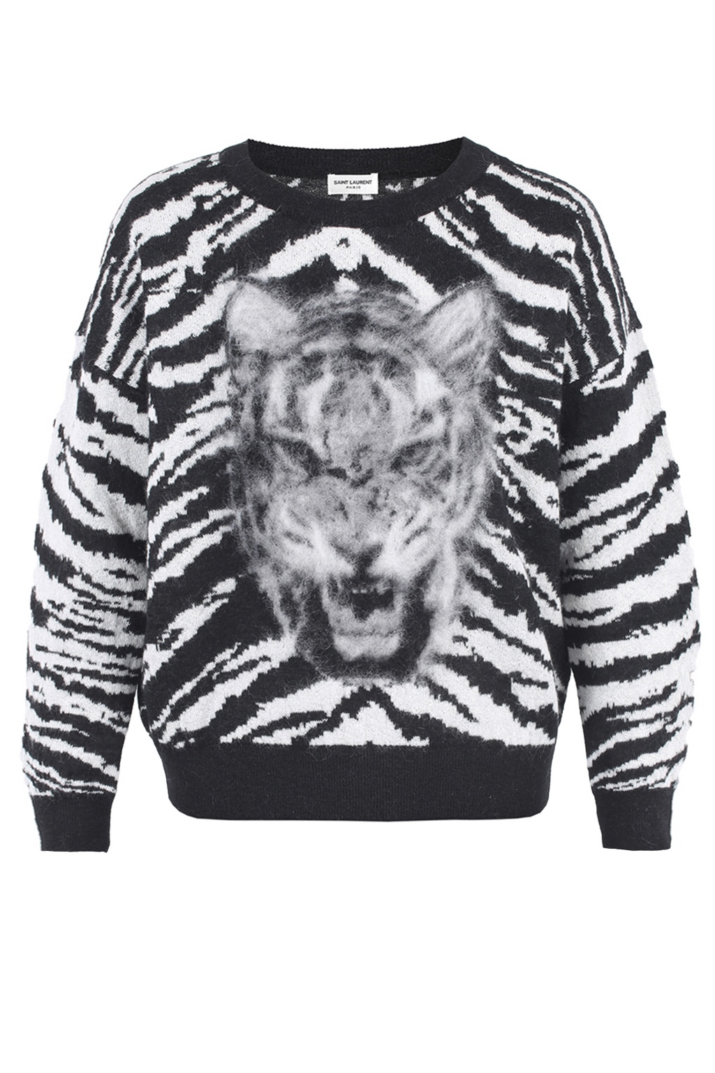 saint laurent tiger sweater