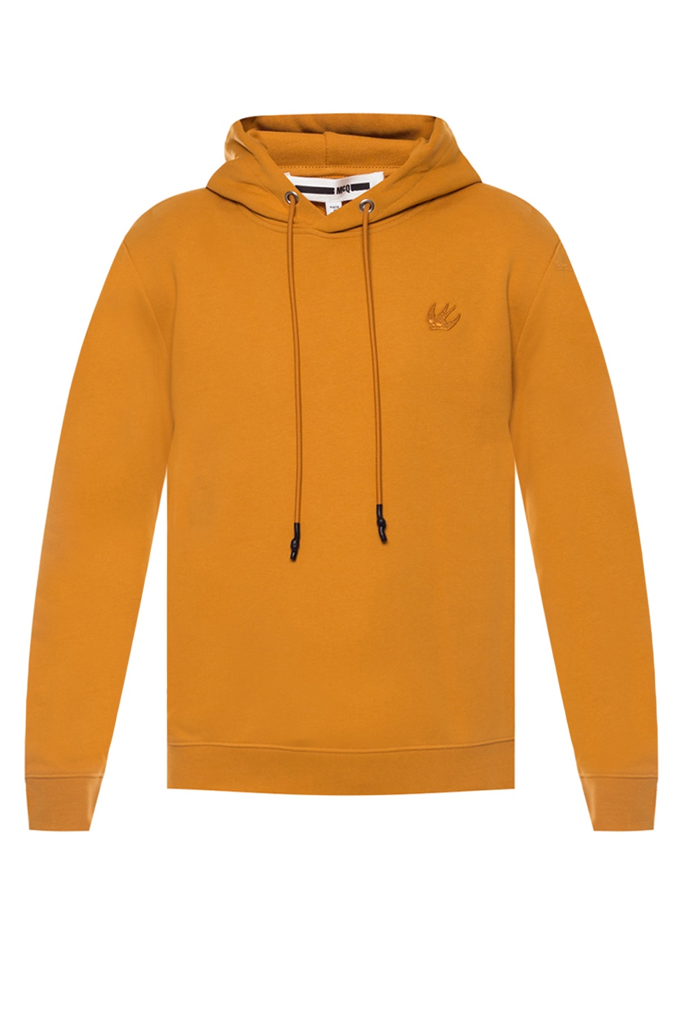 Orange Swallow motif hoodie MCQ - Vitkac GB