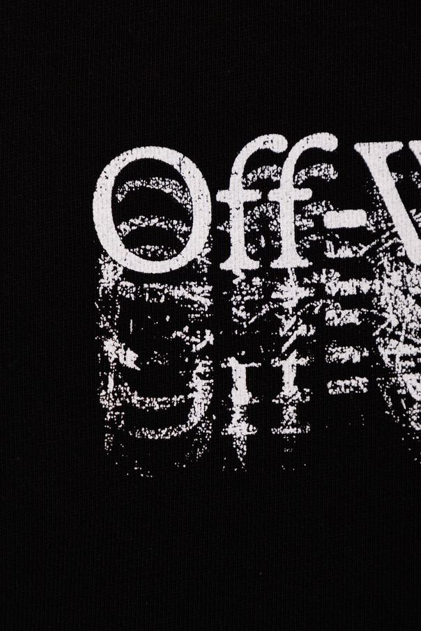 Off-White Kids Sudadera con logo estampado