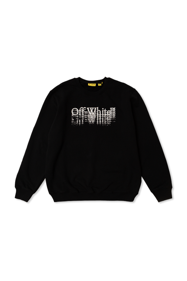 Printed-logo sweatshirt od Off-White Kids