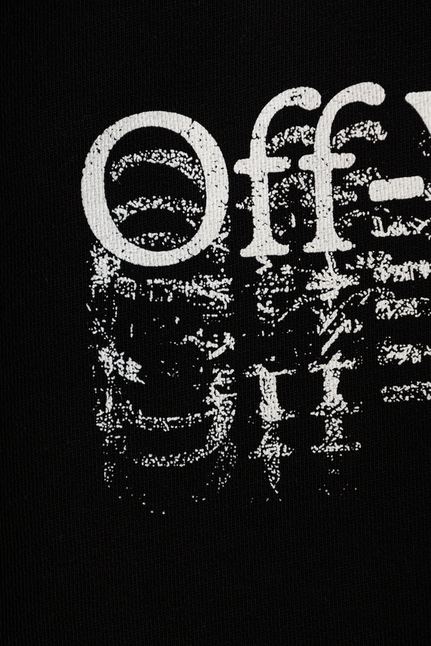 Off-White Kids Printed-logo sweatshirt