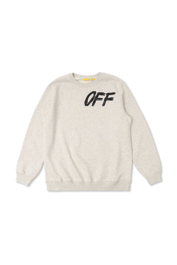Printed logo sweatshirt od Off-White Kids