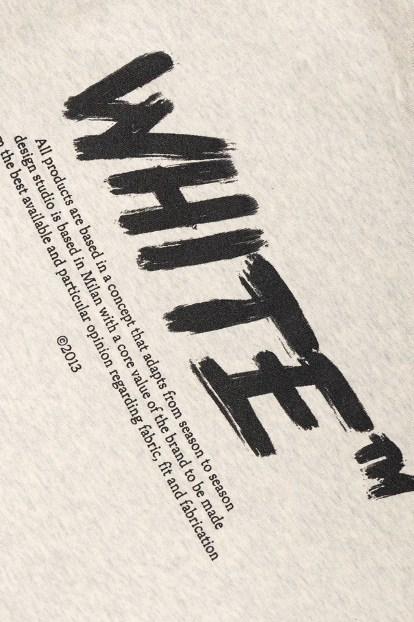 Off-White Kids Sudadera con logo estampado