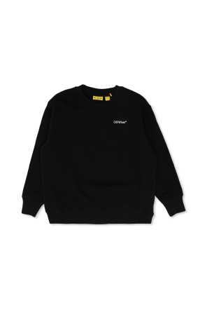 Sweatshirt with printed logo