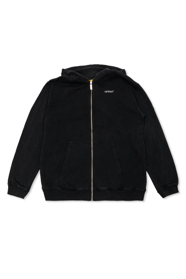 Hoodie with hood od Off-White Kids