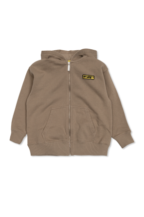 Sudadera con parche de logo