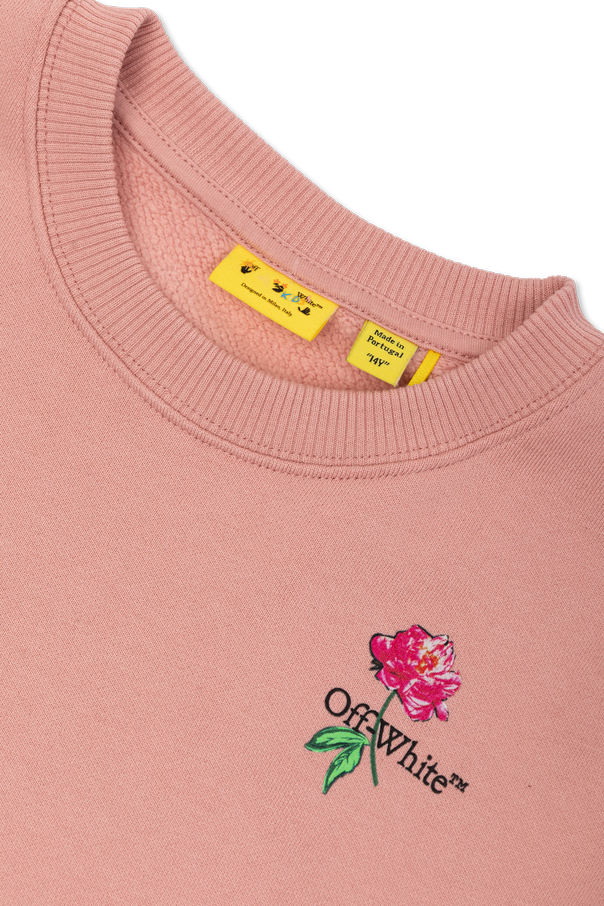 Off-White Kids Printed logo sweatshirt