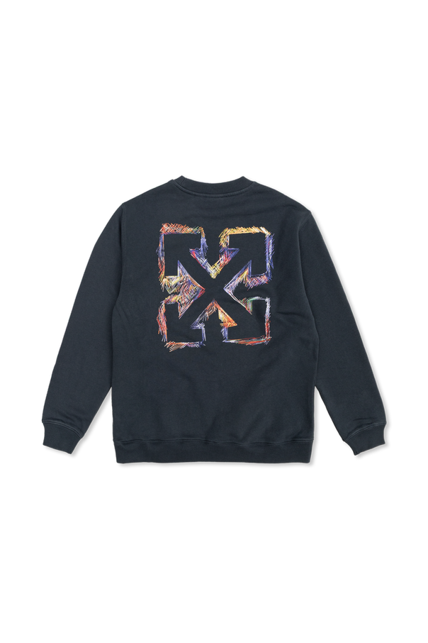 Off-White Kids Printed logo sweatshirt