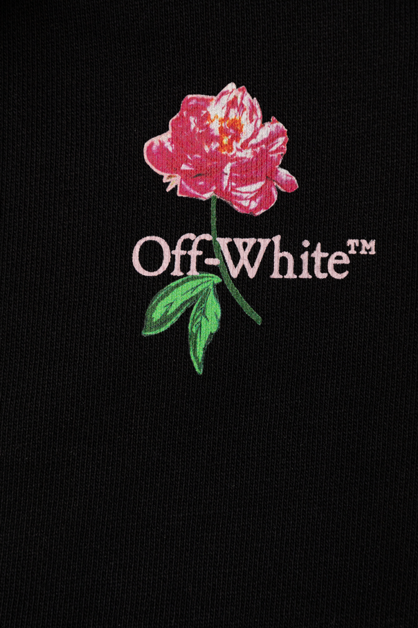 Off-White Kids Zip-up hooded sweatshirt